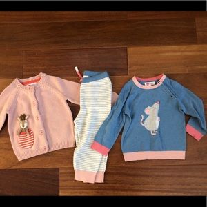 Baby Boden 18 month girls 3 piece set